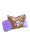 Kinder Wurfkissen Lila 40x20cm