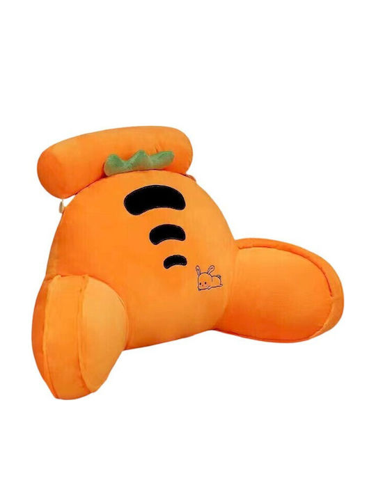 Kinder Wurfkissen Orange 70x50cm