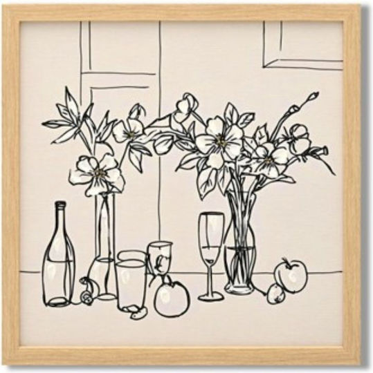 Canvas Painting Harmonia 40x40x2.3