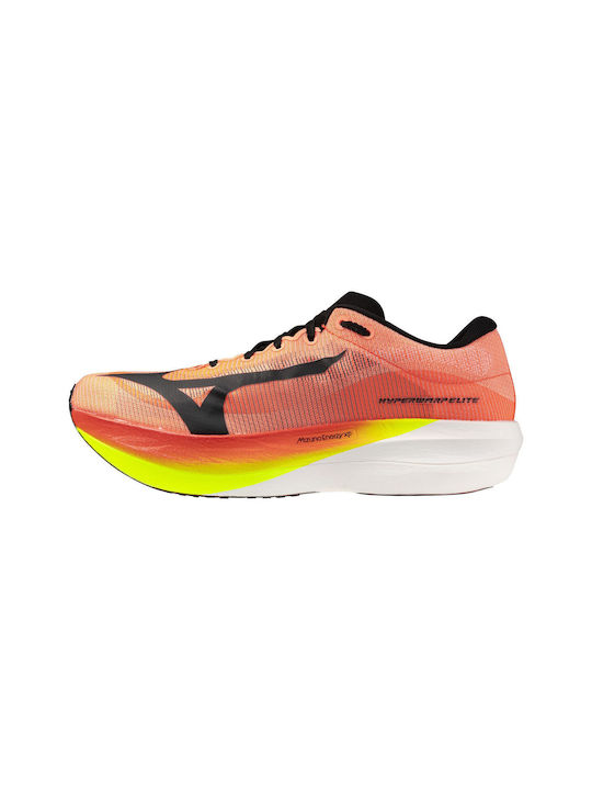 Mizuno Pantofi sport Running Lava Orange / Blac...