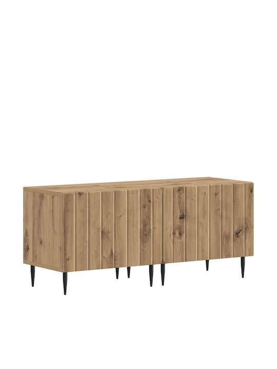 vidaXL TV-Ständer Eiche M49xP35xH43cm