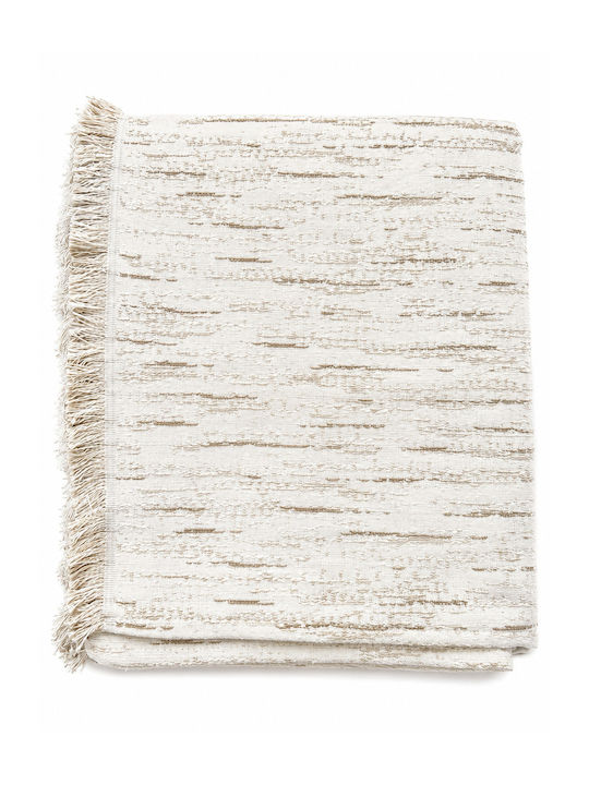 Xionoula Home Cuverturi Pentru Canapea 3 Locuri Jacquard 180x300cm Bej