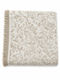 Xionoula Home Armchair Throw Jacquard 180x180cm Ecru