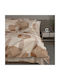 Charalambidis Textiles Salonica Pillowcases Set Terracotta 52x72cm