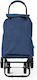 Metallisches Einkaufswagen Klappbar Blau 35x55x...