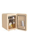 Create Box Frigider pentru Cosmetice 4lt Cu Raft & Funcție De Încălzire Bej 36W