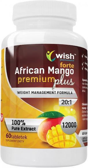 Wish Pharmaceutical African Mango Premium Plus Forte 20:1 12000 60 ταμπλέτες