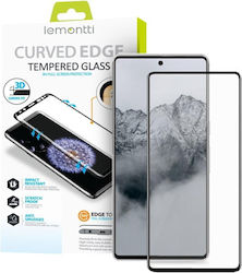 Lemontti 3D Извит Стъклен Протектор За Екран Honor Magic 7 Lite Черен Lemontti 3D Извит Стъклен Протектор За Екран Honor Magic 7 Lite Черен