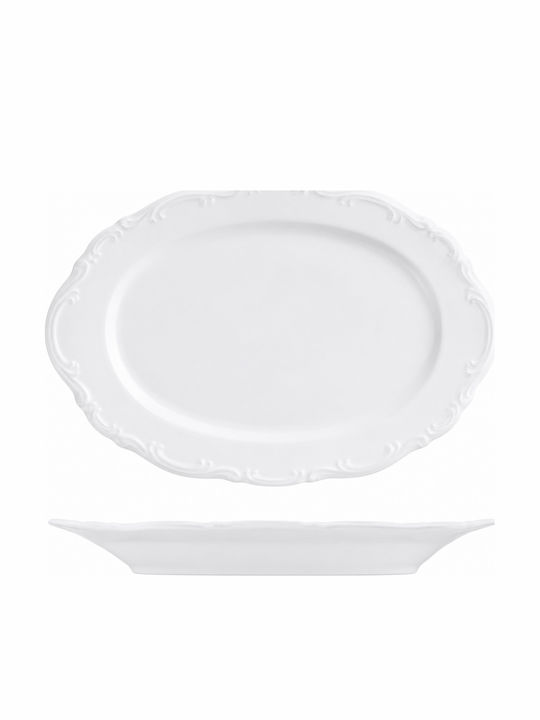 Kutahya Porselen Oval Porcelain Serving Platter 6 Pieces