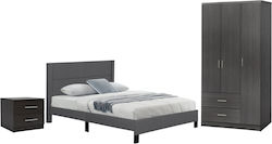 HomeMarkt Dormitor pentru studenți 3 bucăți HM11281