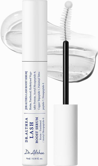 Dr. Althea Lash Boost Serum Feuchtigkeitsspendendes Serum Für Wimpern Mit Peptide & Hyaluronsäure Für Nährende 9ml