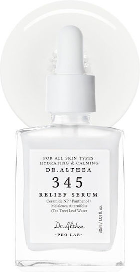 Dr. Althea 345 Relief Serum Soothing & Moisturizing Face Serum with Centella Asiatica & Niacinamide for Detoxifying & Revitalization 30ml