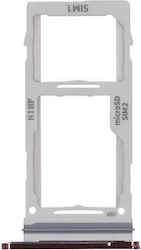 Clappio Dual Nano SIM Micro-SD-Kartenhalter Galaxy Note 20 Ultra Bronze