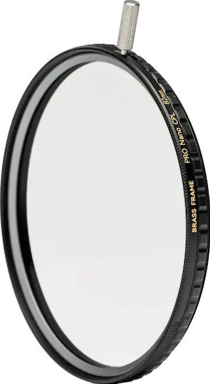 NiSi Filtru Circular Polarizator True Color CPL PRO Nano Cadru Din Alama 49mm