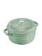 Staub La Cocotte Tiefes Gusseisen Kochtopf aus Gusseisen 1.7lt