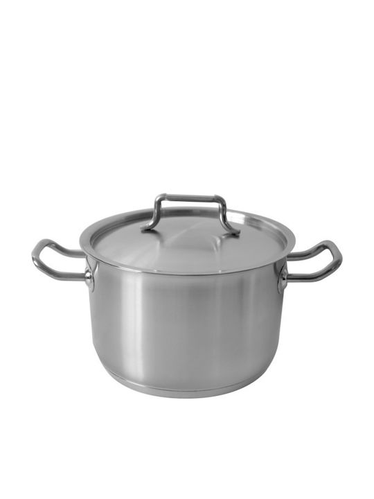 Hascevher Βαθιά Ανοξείδωτη Κατσαρόλα 4.1lt / 20cm