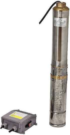 Gmax 4srm 520 Потопяема водна помпа Максимален дебит 4.5m3/h Височина 1499mm Мощност 2200w Воден стълб 128m