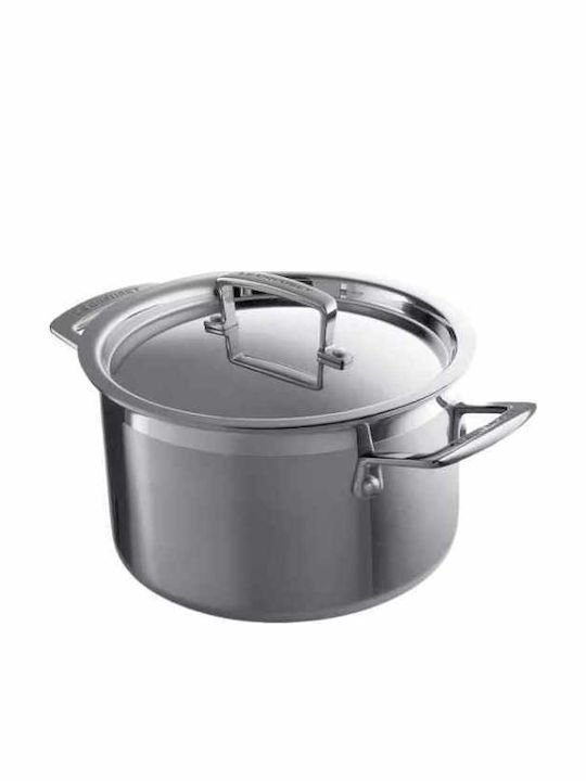 Le Creuset Tiefrostfester Rostfreier Stahl Kochtopf 4l /
