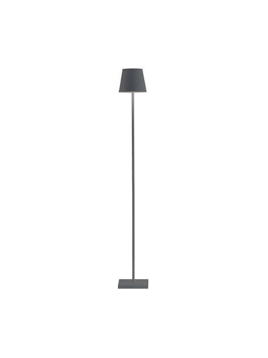 Zafferano Zafferano Außenstehlampe LED Für Außenbereich Mit Warmen Weiß Licht Graues