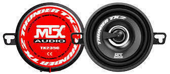 MTX Autolautsprecher Koaxial 3,5" mit 40W RMS 2 Weg Stück TX235C