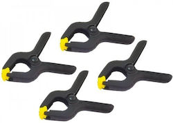 90 Mm Spring Clamps Swivel Jaws Set 4 Pieces Rolson 90 Mm Spring Clamps Swivel Jaws Set 4 Pieces Rolson