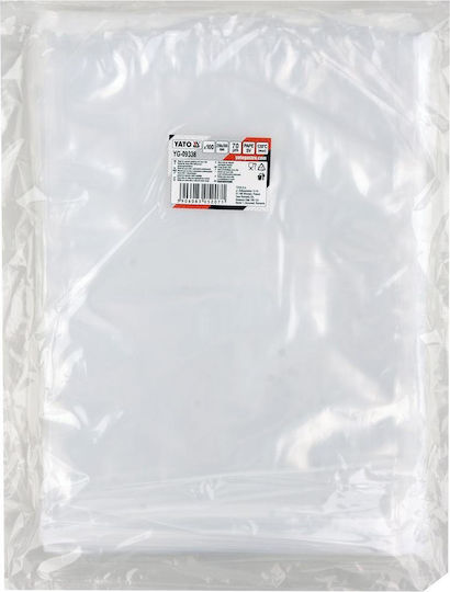 Set 100 Vacuum Bags Yato Yg-09338 Polyamide Polyethylene 250x300 Mm Transparent