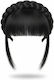 Synthetic Hair Extensions Braided Ribbon Type Bangs