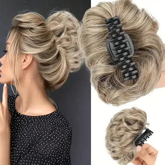 Extensie De Păr Sintetic Blondă Întunecată Stil 4