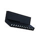 Baris Light LED Commercial Linear Wall Lighting 16W Warm White 34cm