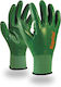 Kapriol All Work Gloves Green Nitrile