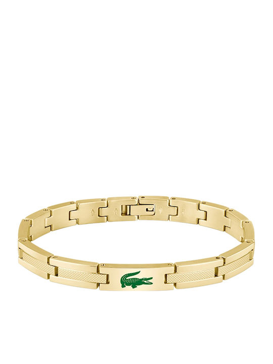 Lacoste Herren Armband aus vergoldetem Stahl 19cm