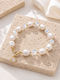 Liva Fashion Women's Bracelet with Pearls 16cm