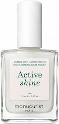 Manucurist Aktives Glänzendes Transparentes Nagellack Icy 15ml