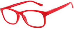 Clear View Reading Glasses +0.50 In Red Colour