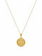 Ortaxidis Kinder Amulet Konstantin-Münze aus 9K Gold oro1511
