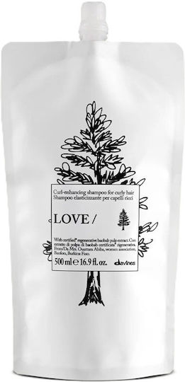 Davines Love Refill Σαμπουάν για Σγουρά Μαλλιά 500ml
