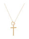 Ardika Women's Gold Cross Without Chain
