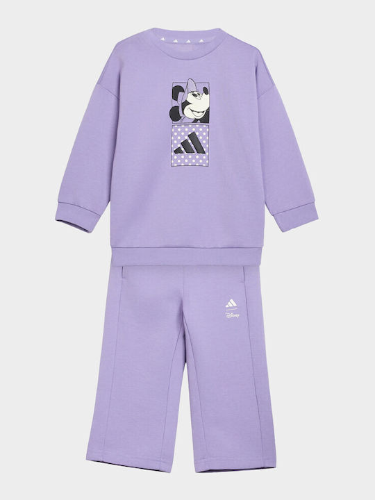 adidas Set trening pentru copii Violet adidas Set trening pentru copii Violet