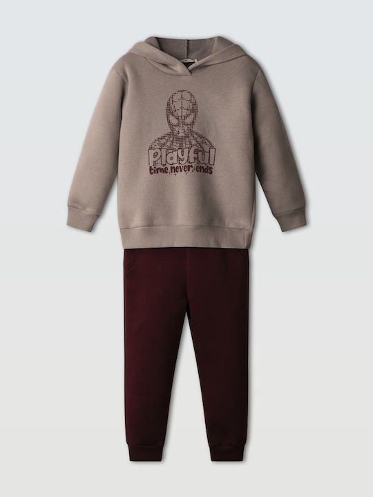 Nek Kids Wear Kinder Sweatpants Set Grau