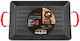 Sidirela Non-Stick Baking Plate with Ribbed Surface 42.5cm x 27cm.cm
