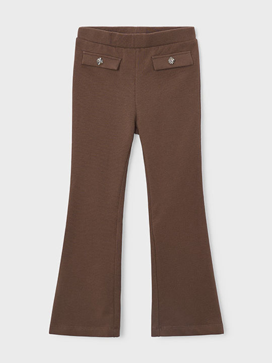 Mayoral Kinderleggings Lang Braun