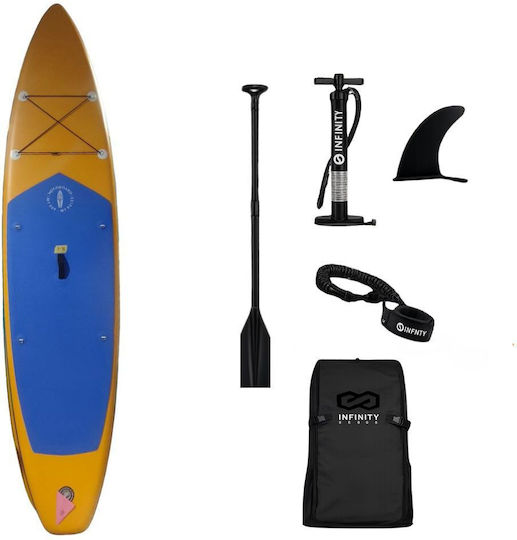 Dream House Aufblasbare SUP Board mit Länge 3,5 m Hellblau