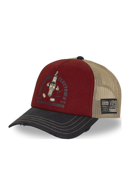 Crew Electrics Blue Trucker Cap Von Dutch