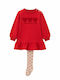 Girls Red Dress