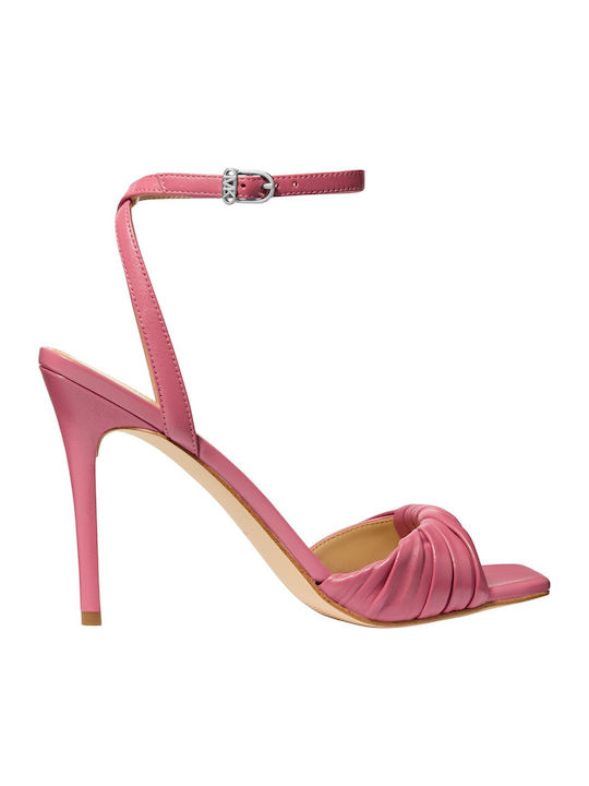 Leather Sandals Pink
