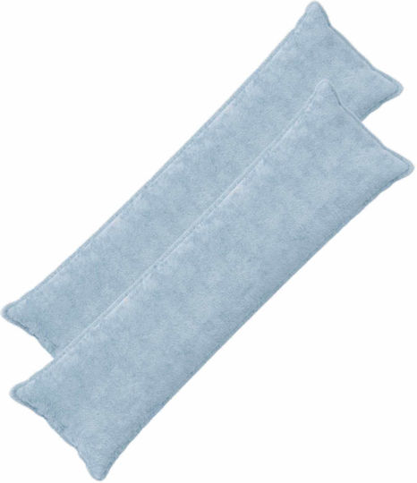 vidaXL Față De Pernă Houten Albastru Deschis 40x145cm