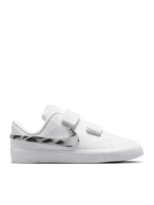 Essential Kids Sports Shoes Tennis Slip-On White