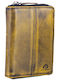 Small Leather Women's Wallet Yellow
