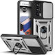 Orso Combo Kickstand Slide Back Cover Argintiu (Poco F5 Pro)