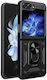 Orso Combo Ringstand Back Cover Μαύρο (Galaxy Z Flip)